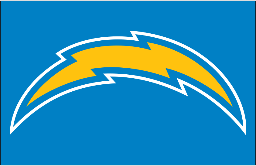 Los Angeles Chargers 2020-Pres Primary Dark Logo iron on transfers for clothing